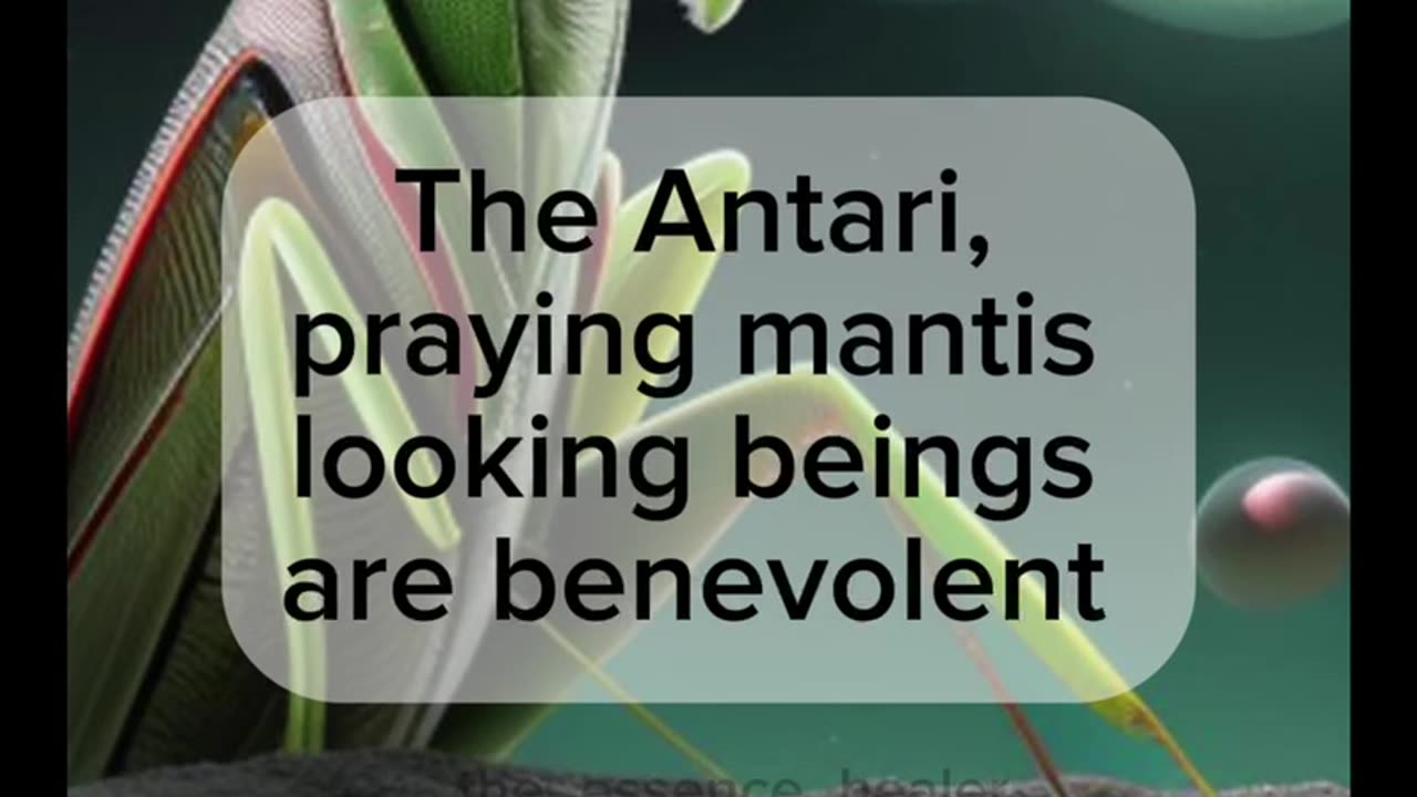 Star races: Antares - Antari (Mantis beings)