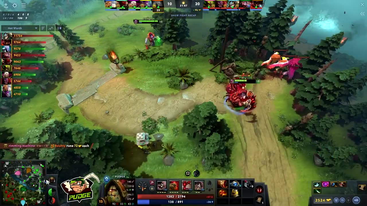 Son of DENDI Amazing Pudge Mid with 9669 Hook Accuracy Pudge Official_