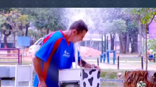 Watch your uncle's expression.