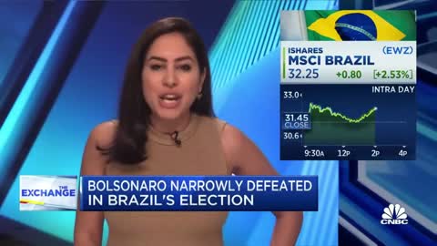 Lula narrowly defeats Bolsonaro in Brazilian presidential election