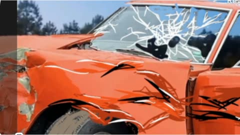 Dukes of Hazzard totaled scene used anyway