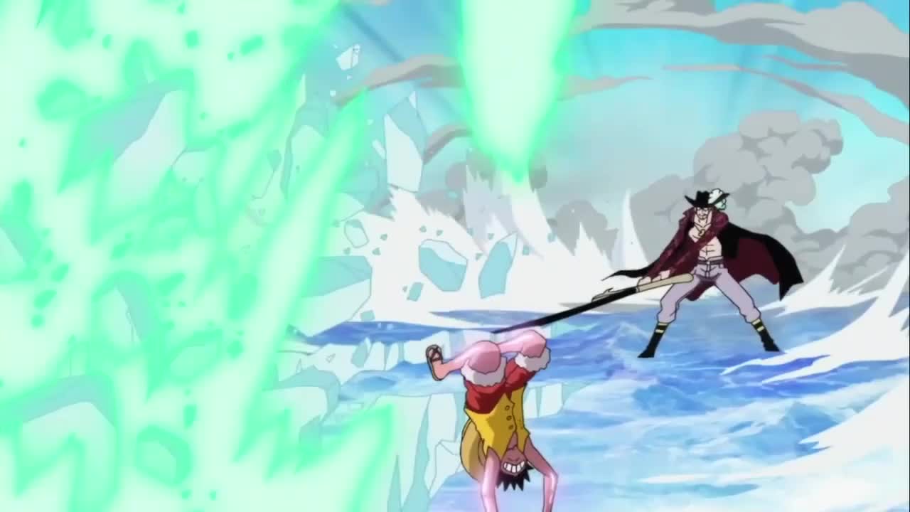 One Piece – Luffy vs Hawk eye