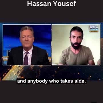 Son of Hamas Founder: We don't need someone from London to tell us the plight of Palestinians.