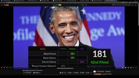 WILLIAM SPRIGGS, Barack Obama, government, gematria