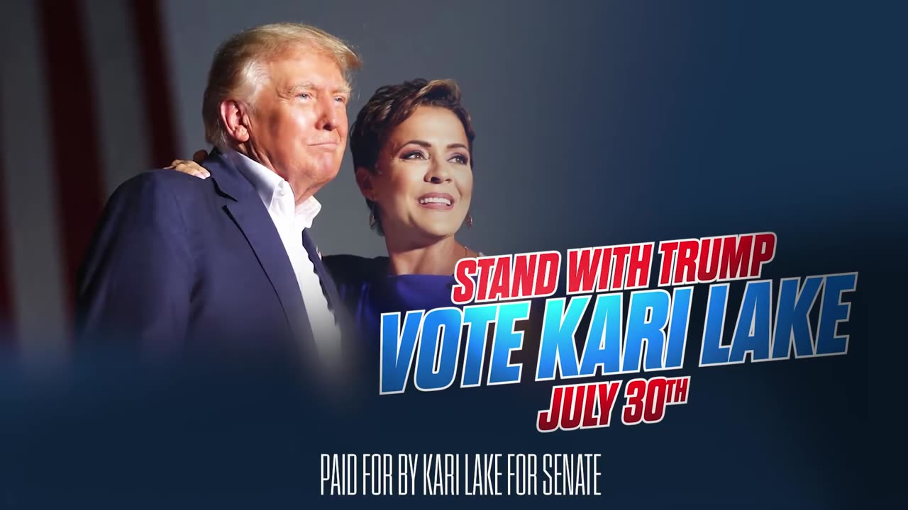 TODAY IS THE DAY: VOTE FOR KARI LAKE