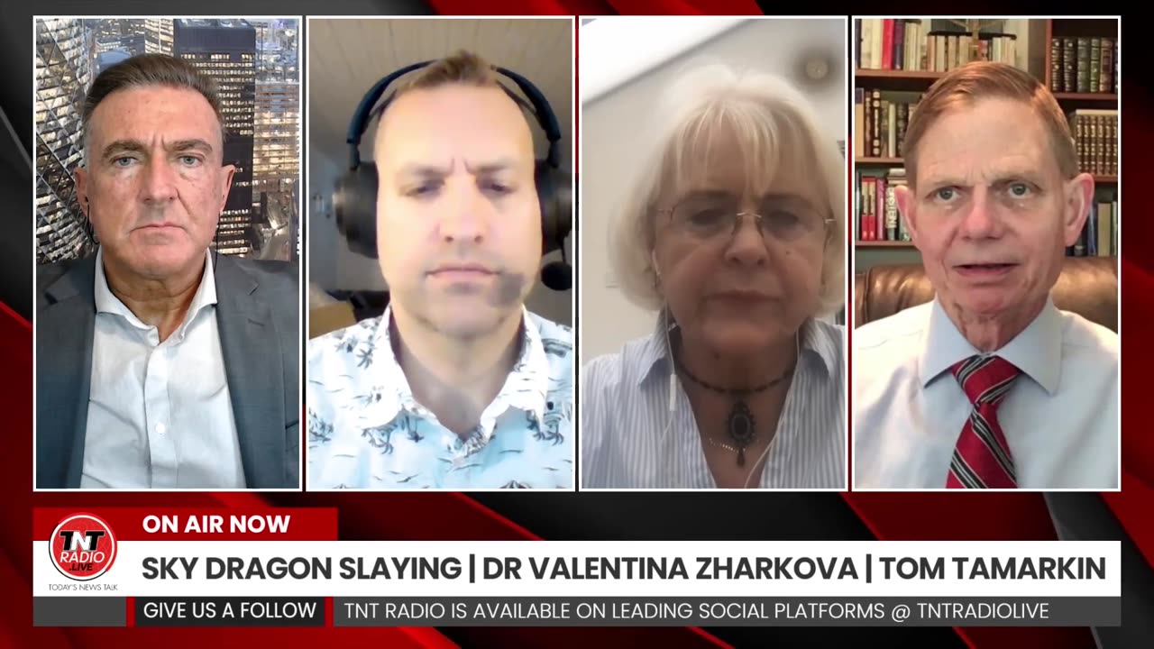 Tom Tamarkin and Dr. Valentina Zharkova on Sky Dragon Slaying