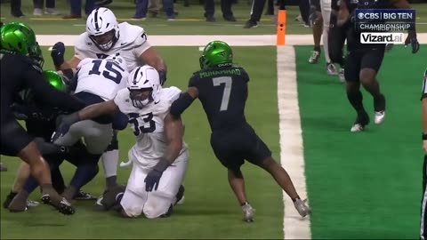 Penn State vs. Oregon: Epic Showdown in the Big Ten Championship – Full Football Game Highlights!