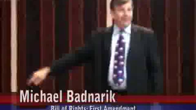 Badnarik 1st Amendment pt.2