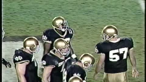 L'orange Bowl de 1996 Florida State vs Notre Dame