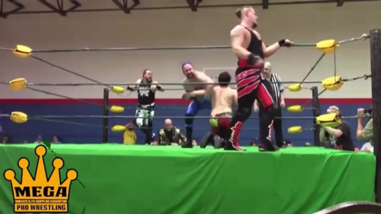 Mega Pro Wrestling:Storm Chasers vs Black Fist Coalition