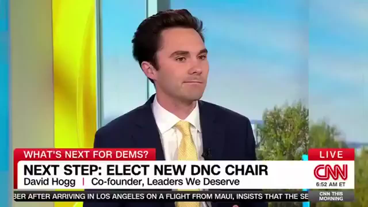 David Hogg Is Considering A Bid For DNC Chair