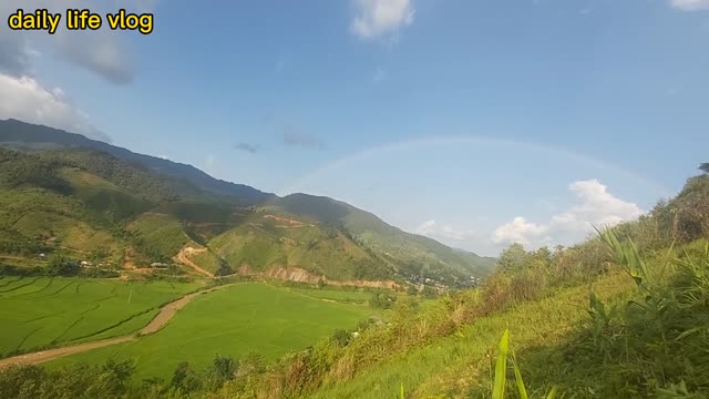 Rainbow after rain