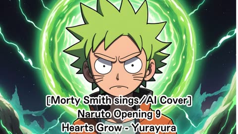 [Morty Smith sings/AI Cover] Naruto Opening 9 Hearts Grow - Yurayura