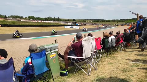 BSB 2023 Knockhill, Race 2 sighting lap