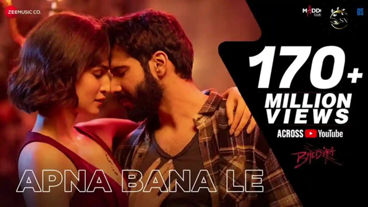 Apna Bana Le - Bhediya | Varun Dhawan, Kriti Sanon| Sachin-Jigar, Arijit Singh, Amitabh Bhattacharya