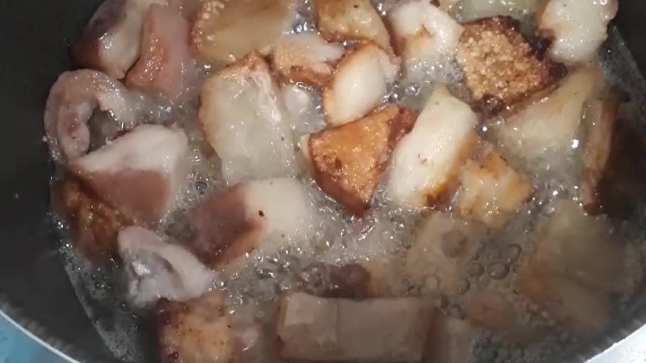 Torresmo frito panceta