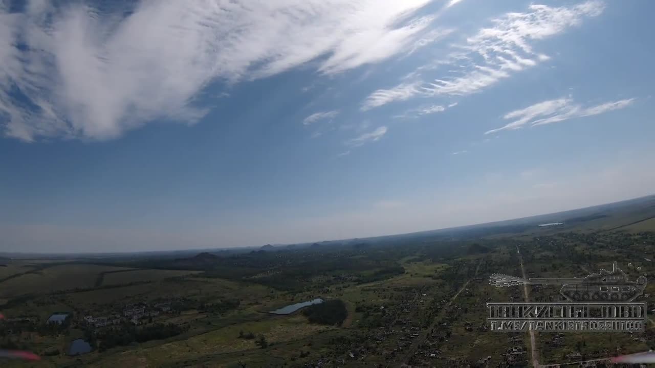 Images of the DNR's Marinka settlement 27.08.2023