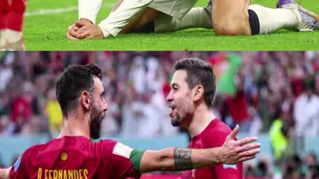 Cristiano Ronaldo left crying as World Cup dream ends in tears with elimination to Morocco #shorts