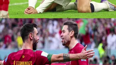 Cristiano Ronaldo left crying as World Cup dream ends in tears with elimination to Morocco #shorts