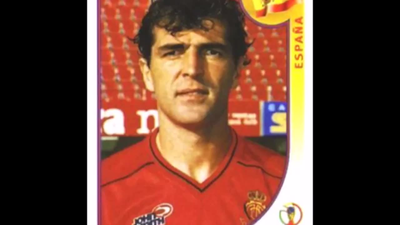 PANINI SPAIN TEAM WORLD CUP 2002