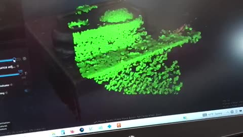 3d scanning an EG33 timing cover.