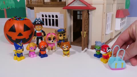 ¡Casa encantada! Paw Patrol para Halloween