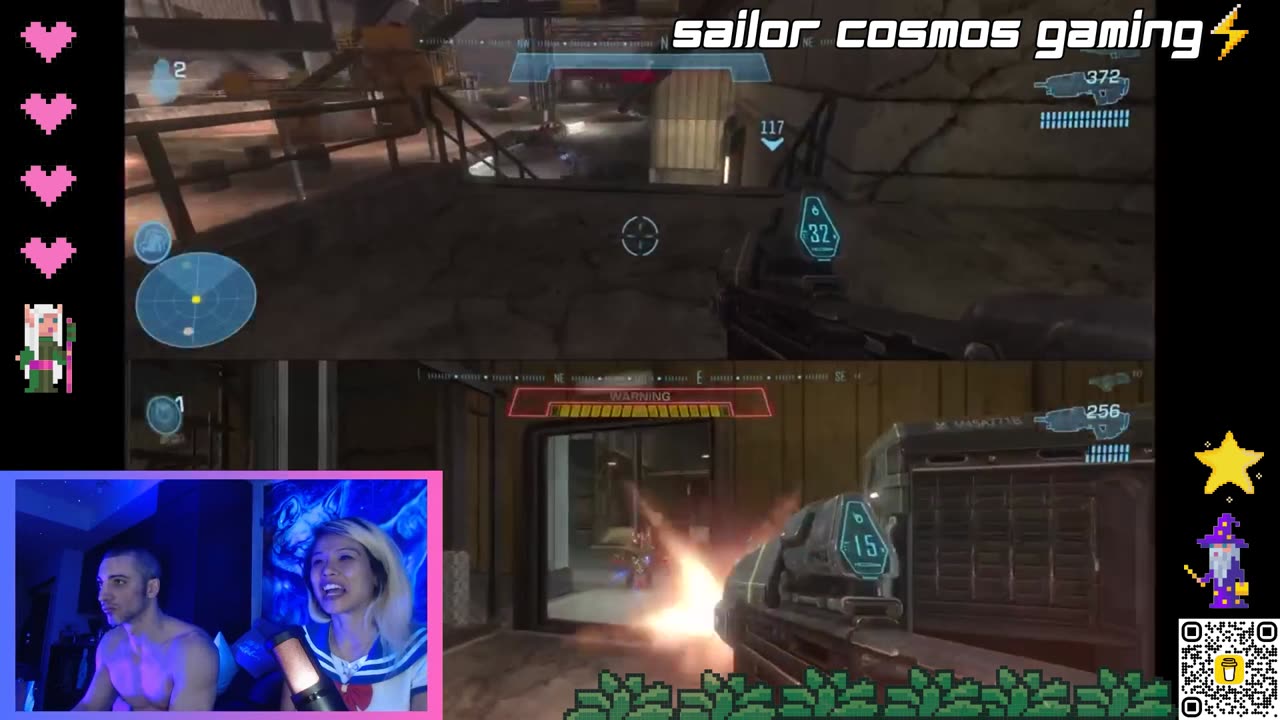 HALO: Reach from the Master Chief Collection - Couples Gaming as Sailor Moon f