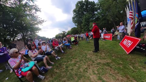 Curtis Sliwa announces run for NYC mayor at Family Fun Day!