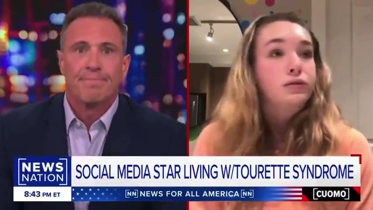 Influencer with Tourette's curses out Chris Cuomo on his own show – LOL!