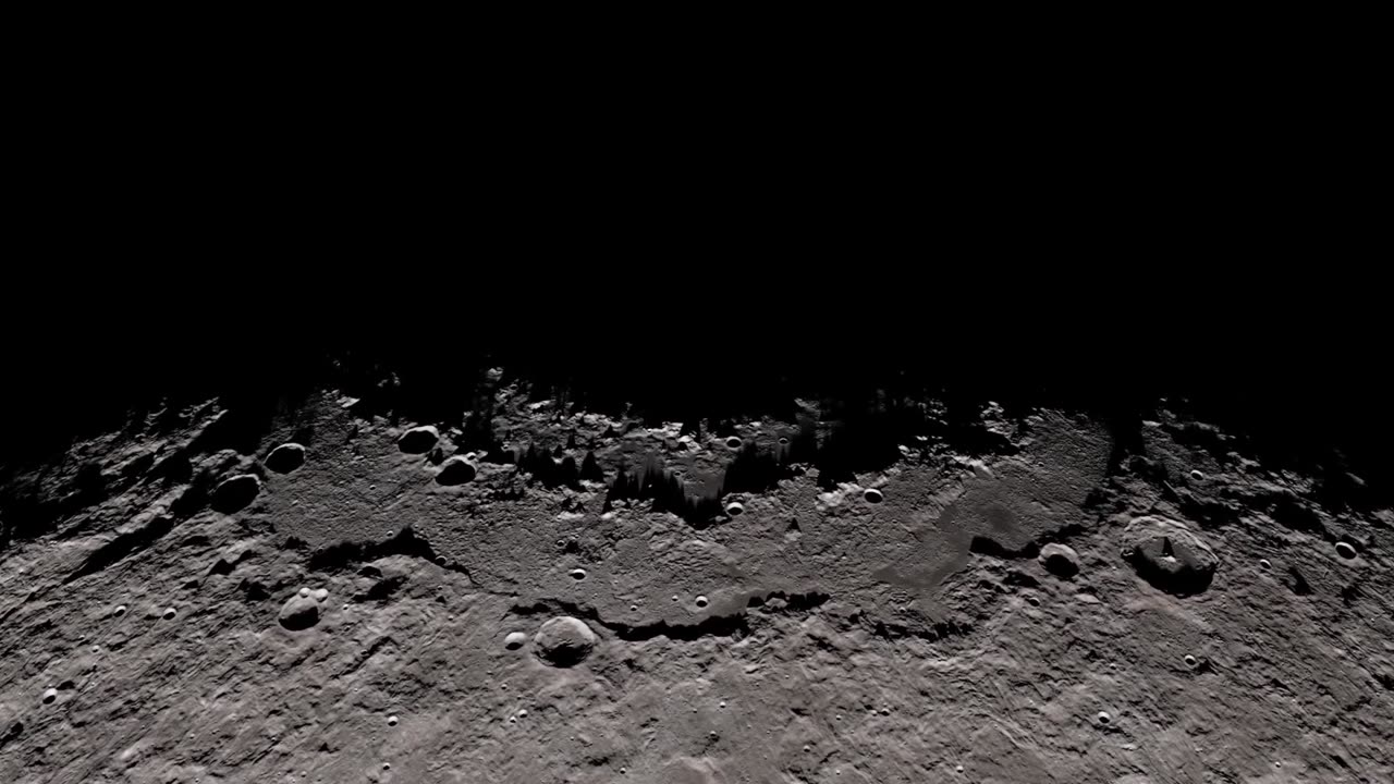 Capturing Lunar Tranquility A Visual Journey of Light and Shadow on the Moon.