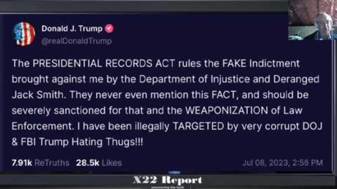 Twitter Lawsuit - Trump and Military Plan From Beginning - Europe Falls - People Support -7-10-23