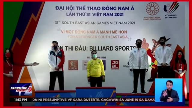 Mga atletang Pinoy, tuloy ang paghakot ng medalyasa 31st SEA Games