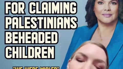 Sara Sidner of CNN LIED about beheads and FORCED to Apologizes