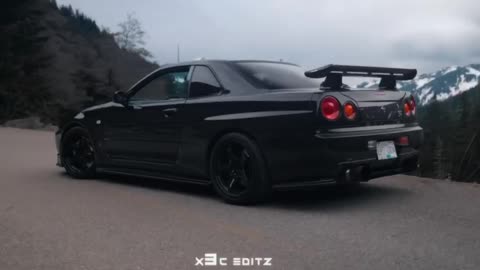 GTR Black 4k - Night Lovell