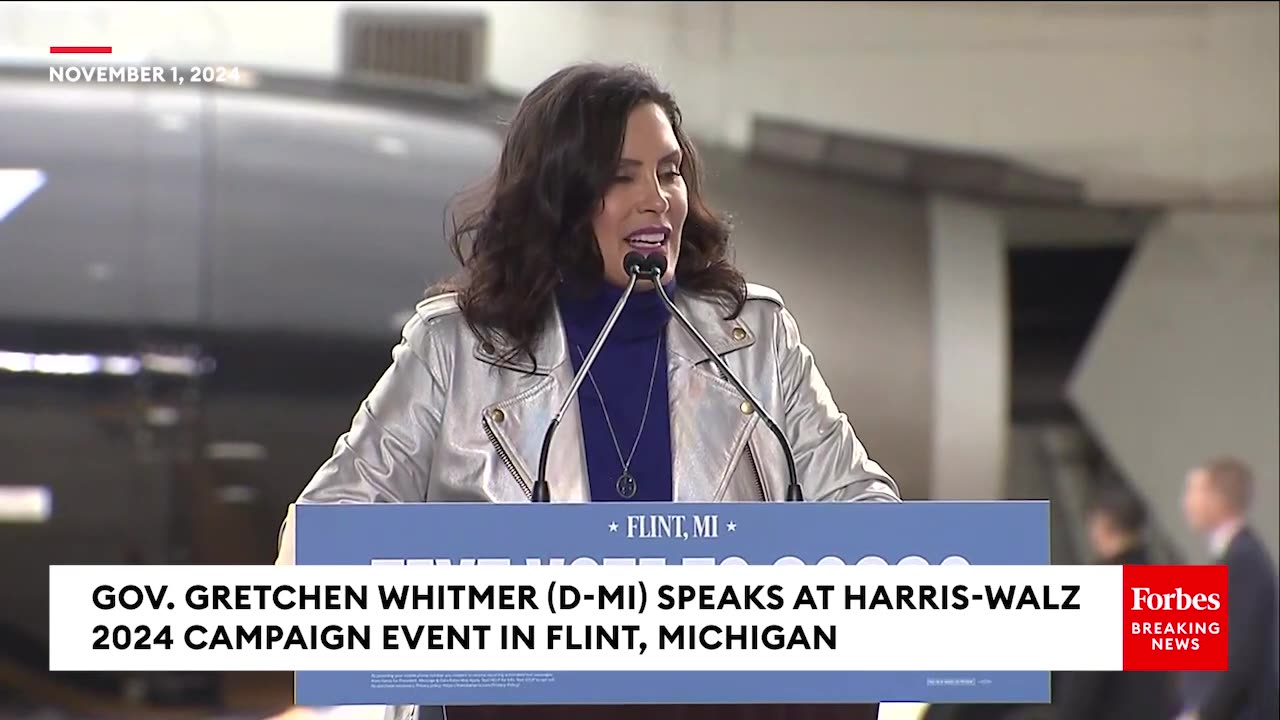 Gov. Whitmer Offers Stark Message To Michigan Voters- We Have A Stark Choice In Front Of Us