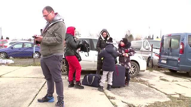 'We are really scared': Ukrainians flee war at home