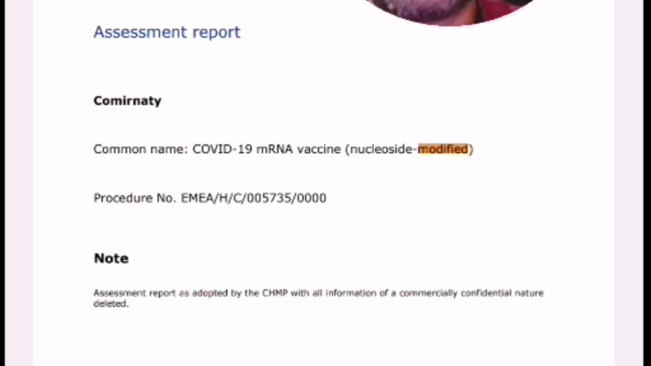 Freedom information request. All covid vaccines are genetically modified.