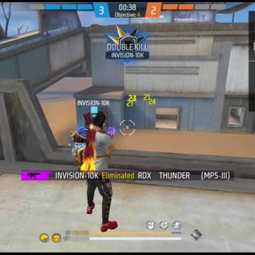 Free fire 1 vs 4 🤨??