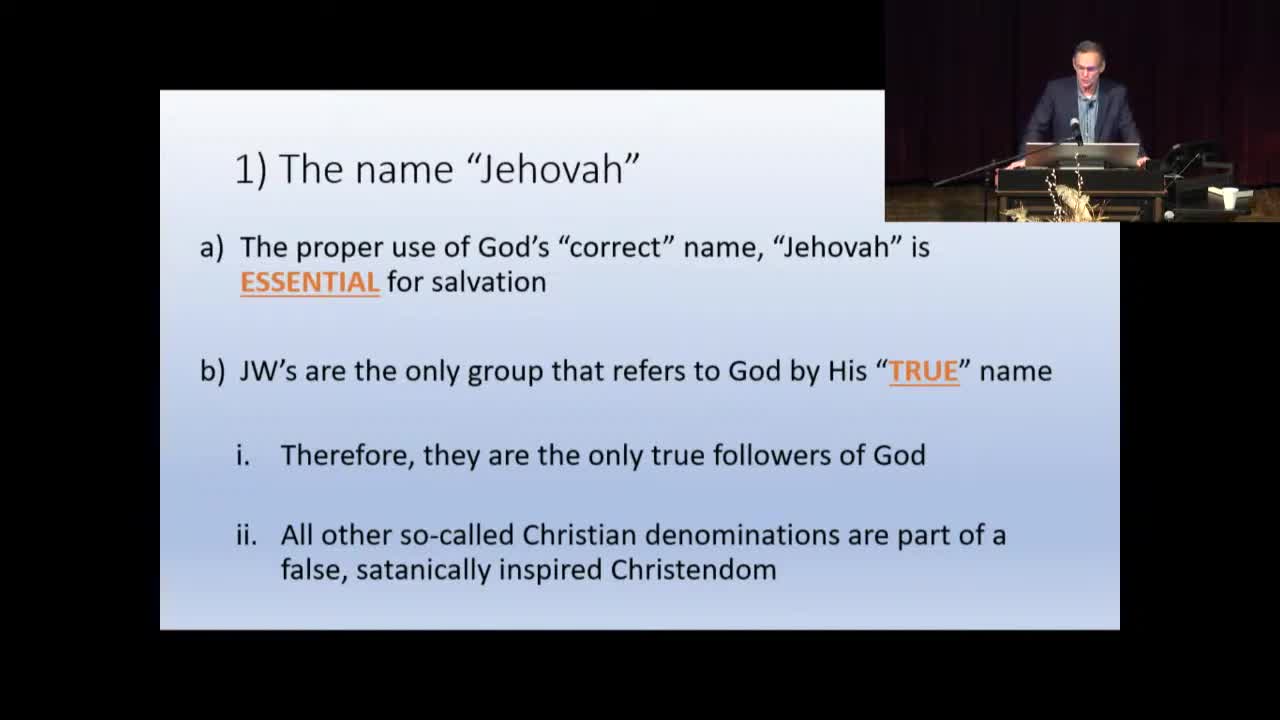03 Jehovah's Witnesses Beliefs