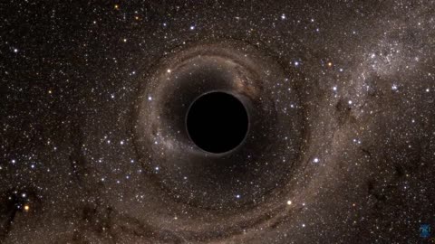 two black hole merge into one