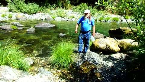 My trip into the wilderness, getting water 7/15/23: