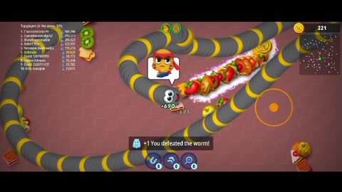 Worms zone Game Top 3 my experience with song