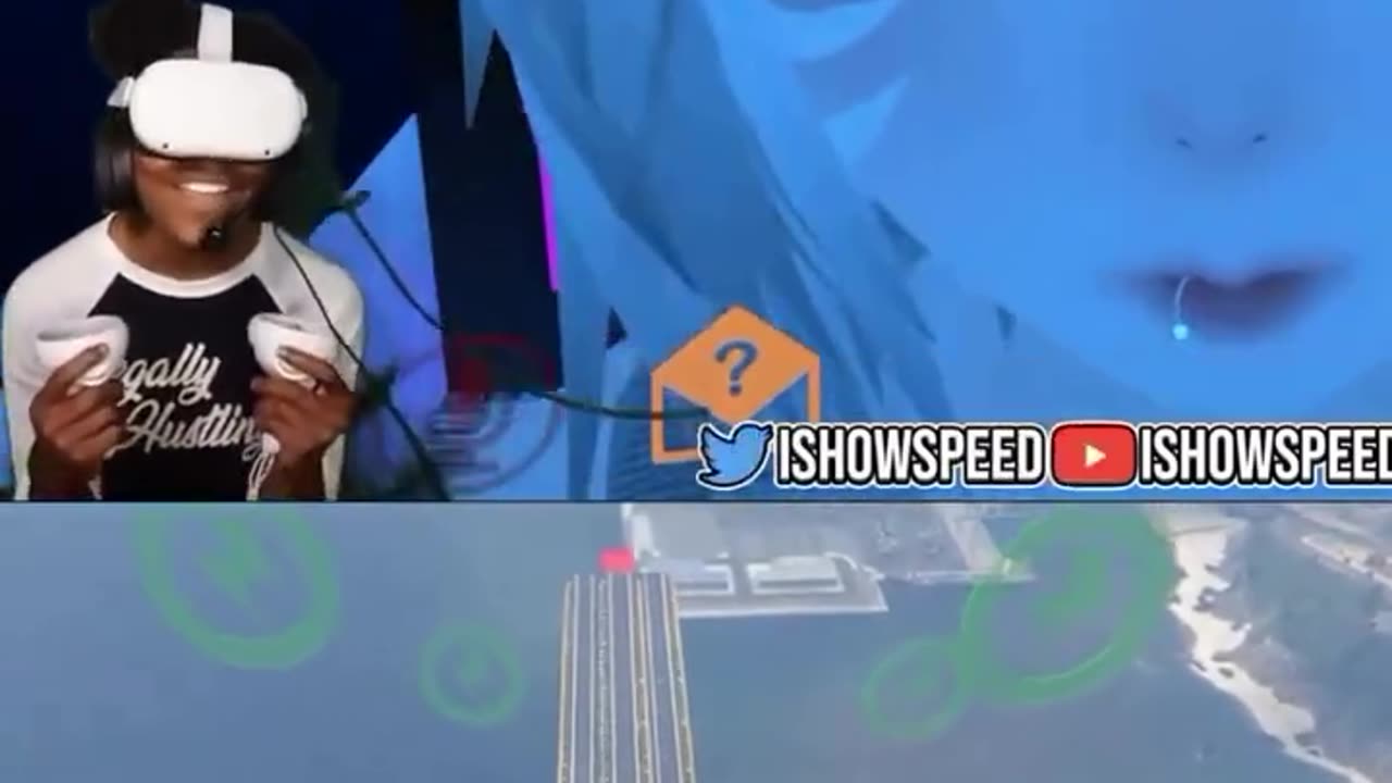 Speed tries VR