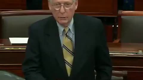 Mitch McConnell Blames Trump