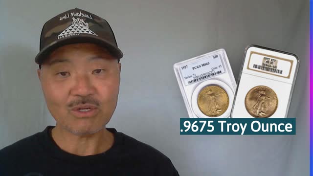 Silver Ahi Gold and Silver Minute - Double Eagles