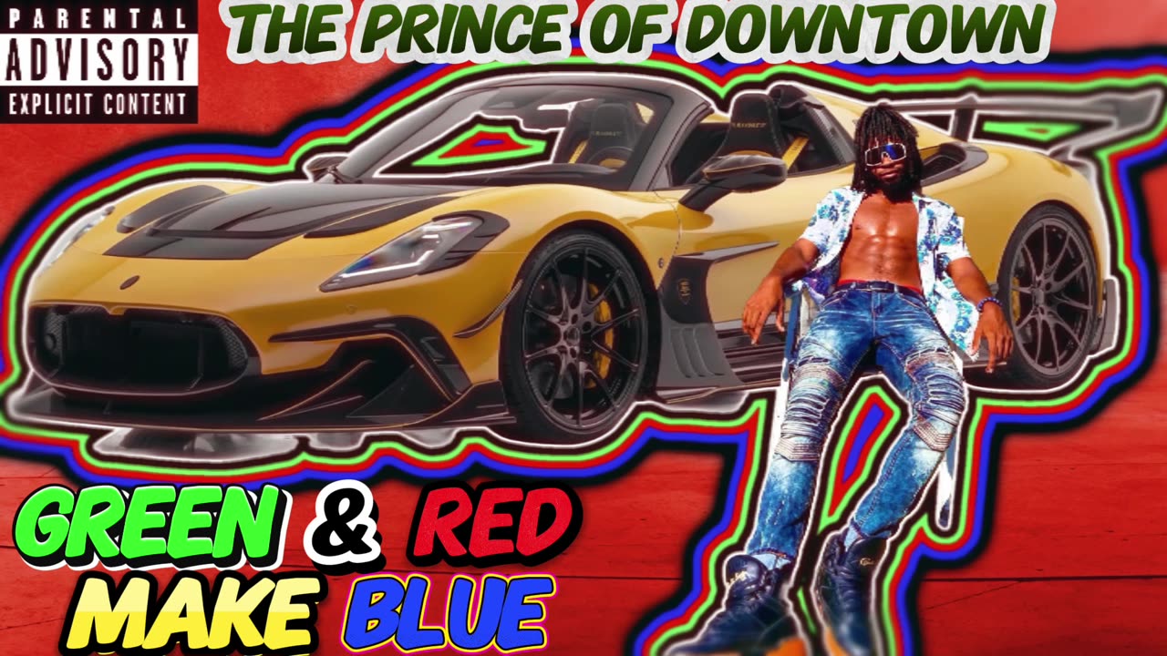 Green & Red Make Blue | Prince Tape