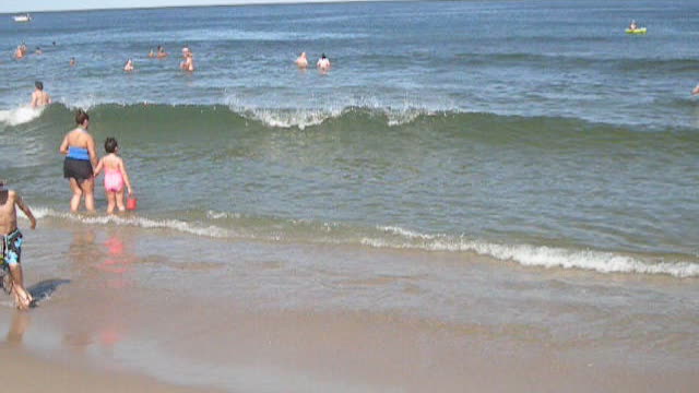 OCEAN FRONT VIEW AT OCEAN GROVE, NJ - New Jersey Shore Beach Travel