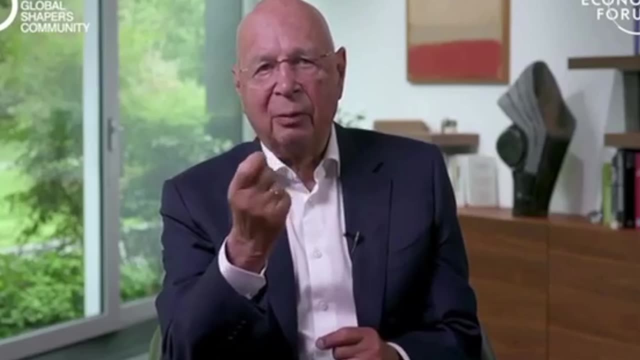 Klaus Schwab at his most optimistic. The swab