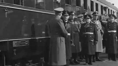 Hitler visits Czechoslovakia 1938