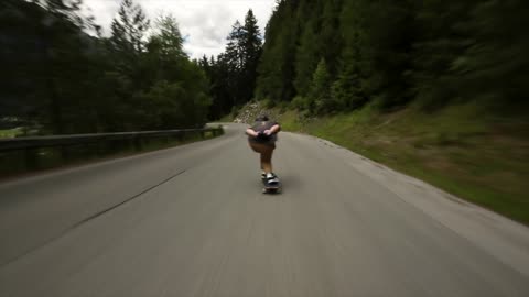 Raw Run in the Austrian Alps